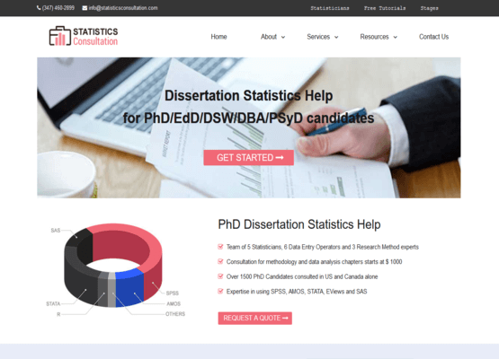 Dissertation statistical services